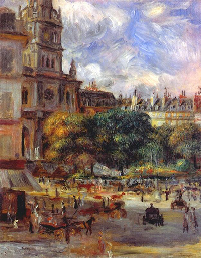 Church of the Holy Trinity in Paris Pierre-Auguste Renoir